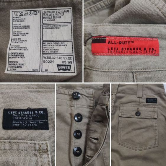 LEVI'S 140 YEARS👖🇺🇲วินเทจ รูปที่ 17