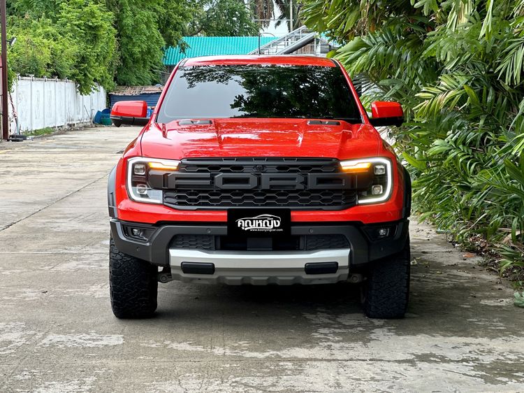 Ford Ranger 2025 Raptor 3.0 4WD Pickup เบนซิน ไม่ติดแก๊ส เกียร์อัตโนมัติ ส้ม รูปที่ 4