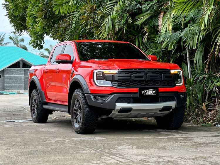 รถ Ford Ranger Raptor 3.0 4WD สี ส้ม