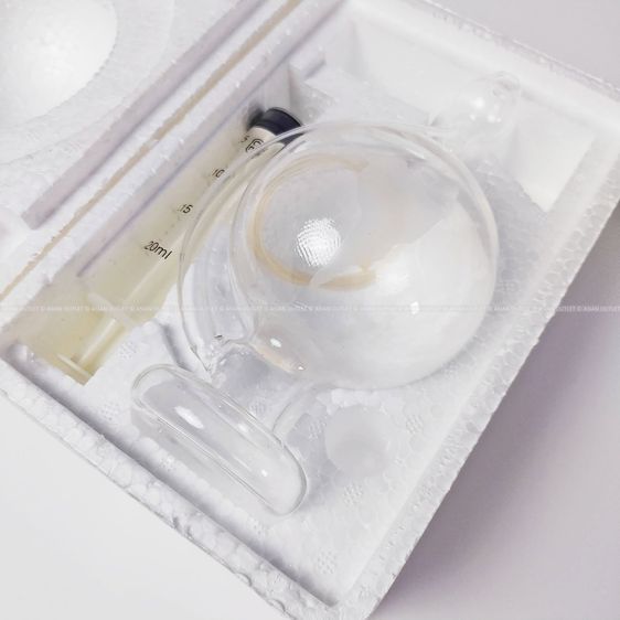 Weather Forecast Glass Barometer เครื่องพยากรณ์อากาศแก้ว ทรงลูกโลก อุปกรณ์ตกแต่งบ้านเชิงวิทยาศาสตร์ รูปที่ 5