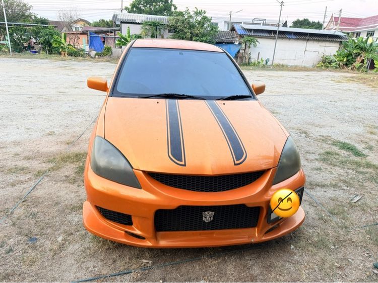Mitsubishi Lancer 2004 1.6 GLXi Sedan เบนซิน LPG เกียร์ธรรมดา ส้ม รูปที่ 2