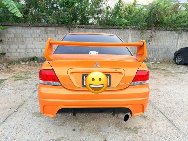 Mitsubishi Lancer 2004 1.6 GLXi Sedan เบนซิน LPG เกียร์ธรรมดา ส้ม รูปที่ 4