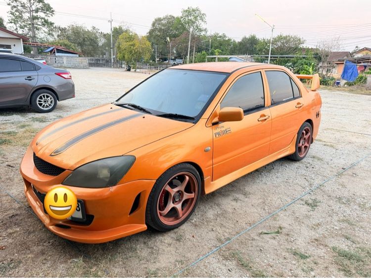 Mitsubishi Lancer 2004 1.6 GLXi Sedan เบนซิน LPG เกียร์ธรรมดา ส้ม รูปที่ 3