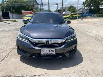 Honda Accord 2018 2.0 Hybrid Sedan ไฮบริด เกียร์อัตโนมัติ เทา รูปที่ 2