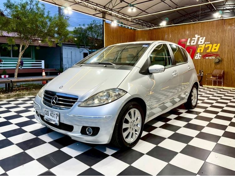 Mercedes-Benz A-Class 2005 A200 Sedan เบนซิน ไม่ติดแก๊ส เกียร์อัตโนมัติ เทา รูปที่ 3