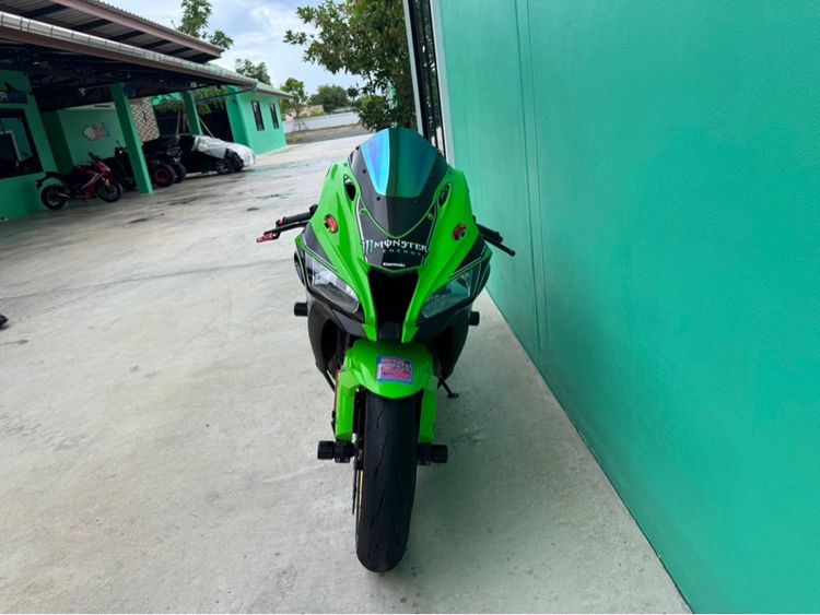 Kawasaki ZX-10R สีเขียว ปี2016ล้อ Marchesini เบิกใหม่ 140,000฿  รูปที่ 16