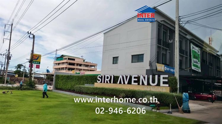 อาคารพาณิชย์ 3 ชั้น 28 ตร.ว. หมู่บ้านสิริอเวนิว บางนา3 ใกล้ตลาดเสริมสุขบางบ่อ ถนนรัตนราช ถนนบางนา-ตราด บางบ่อ สมุทรปราการ รูปที่ 2