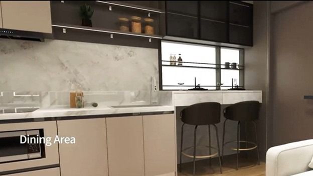 มีบางส่วน ขายคอนโด Capri Residence Bangtao ชั้น 7 ตกแต่งครบ พร้อมเข้าอยู่ ทำเลดี เดินทางสะดวก รูปที่ 3