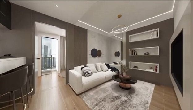 มีบางส่วน ขายคอนโด Capri Residence Bangtao ชั้น 7 ตกแต่งครบ พร้อมเข้าอยู่ ทำเลดี เดินทางสะดวก