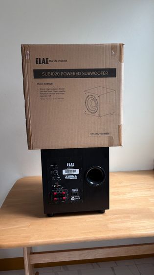 ชุดโฮมเธียเตอร์ Klipsch  SUB ELAC 1020 ONKYO TXSR494  รูปที่ 6