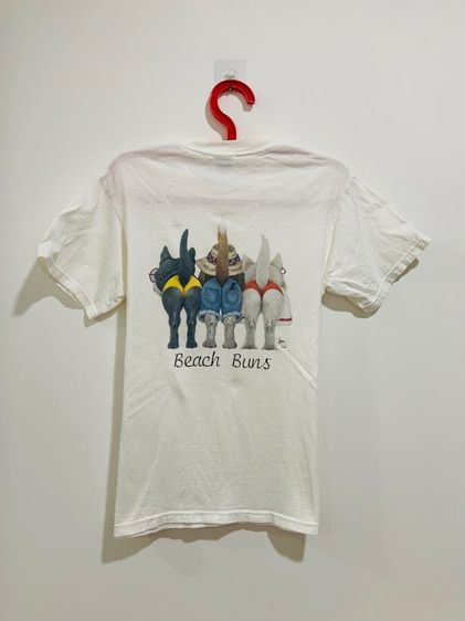 เสื้อยืด Made in USA แท้ 💯 size S ขนาด อก 19 ยาว 26 นิ้ว สภาพดีมาก ลายสวย ดีเทลสวย เนื้อผ้ายืดหยุ่นดีมาก หายากน่าสะสมครับ รูปที่ 4