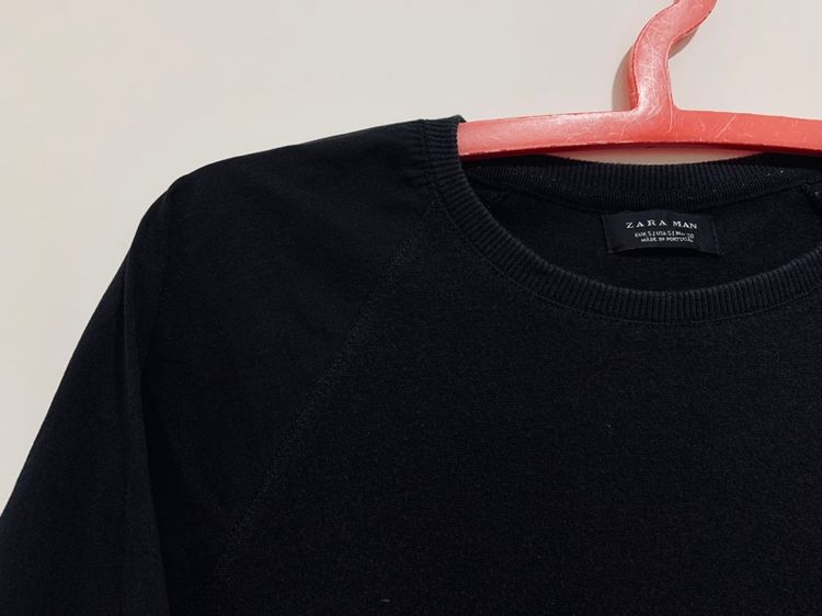 เสื้อแขนยาว ZARA MAN แท้ 💯 size วัดจริงขนาดอก 19.5 ยาว 27 นิ้ว สภาพดีมาก ดีเทลสวยทรงสวย เนื้อผ้ายืดหยุนดีมาก หายากน่าสะสมครับ รูปที่ 2