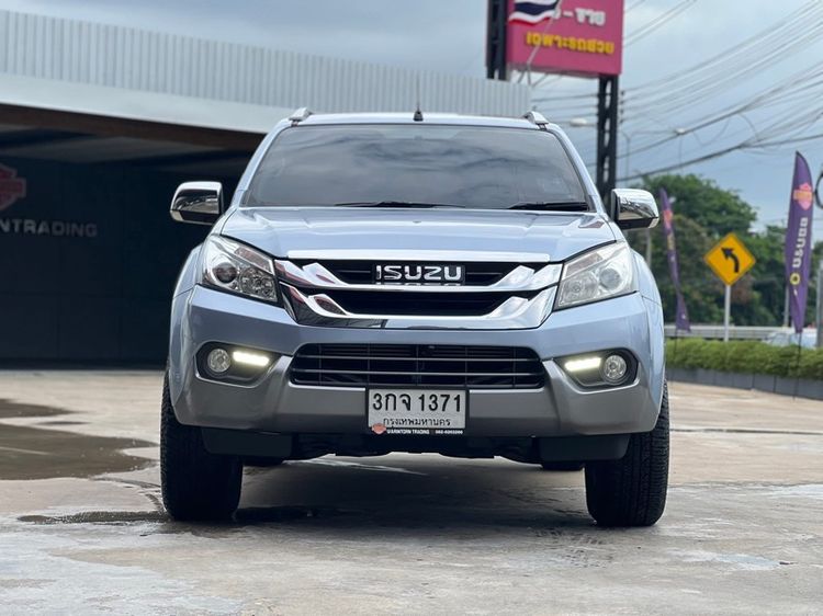 Isuzu MU-X 2014 2.5 Utility-car ดีเซล ไม่ติดแก๊ส เกียร์อัตโนมัติ เทา รูปที่ 2