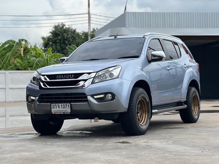 Isuzu MU-X 2014 2.5 Utility-car ดีเซล ไม่ติดแก๊ส เกียร์อัตโนมัติ เทา