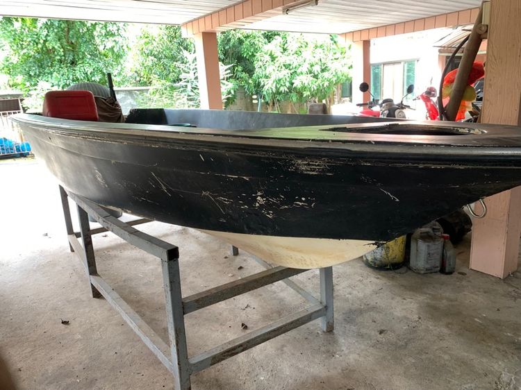 ขายเรือไฟเบอร์ 12 ฟุต เครื่องยามาฮ่า 15แรง 2จังหวะ