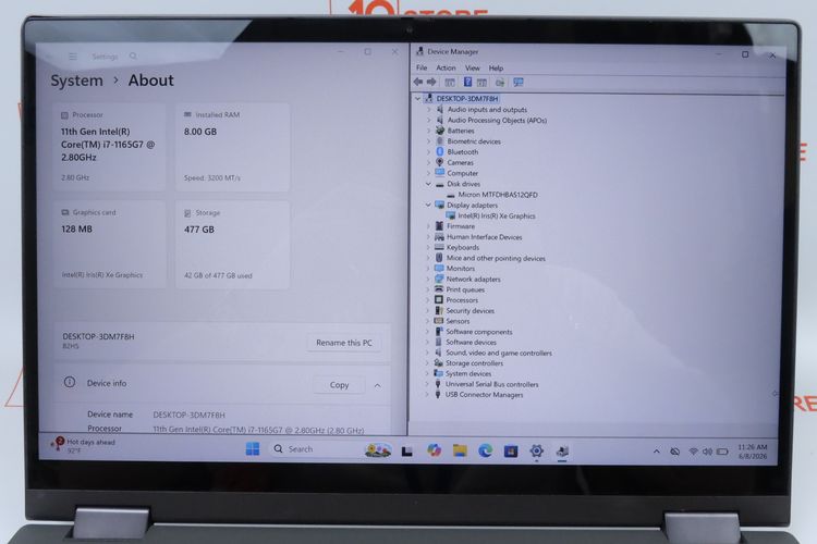LENOVO IDEAPAD FLEX 5i 14ITL05 Core i7-1165G7 Ram 8GB.512GB รูปที่ 2