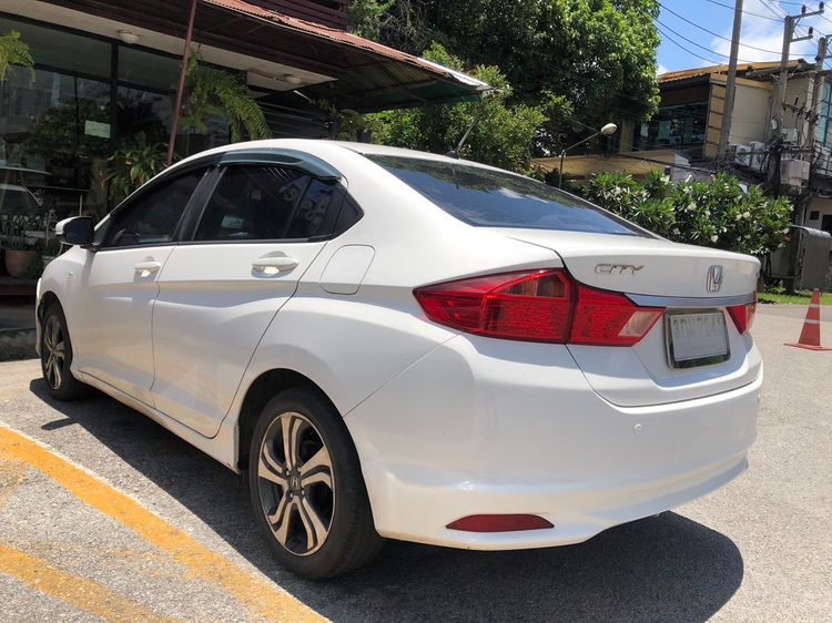 Honda City 2014 1.5 S Sedan เบนซิน ไม่ติดแก๊ส เกียร์อัตโนมัติ ขาว