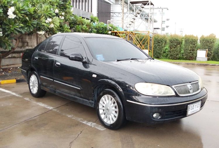 Nissan Sunny 2007 1.6 GL Neo Sedan เบนซิน ไม่ติดแก๊ส เกียร์อัตโนมัติ ดำ รูปที่ 3