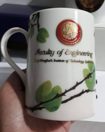 แก้ว เซรามิค ของ ม. เจ้าคุณทหาร กับ ม. ราชมงคล คู่ 250 บาทรวมส่ง รูปที่ 4