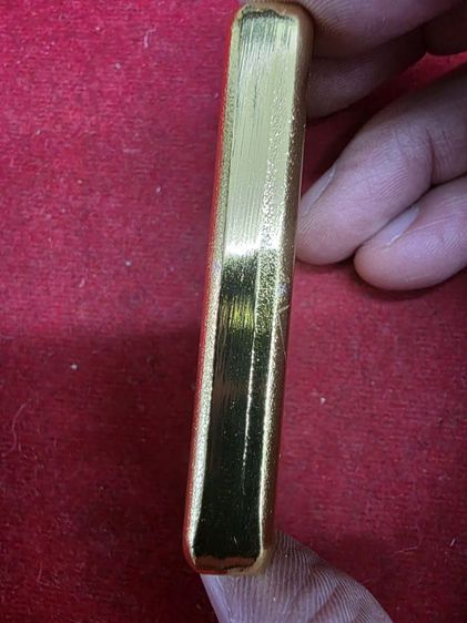 A.แท่งสีทองใหญ่ หนักๆ 9999 Fine gold สวยหนักๆ ขายเป็นชิ้นงานของสะสม ตามสภาพ ไม่ได้รับประกัน พร้อมส่ง รูปที่ 5