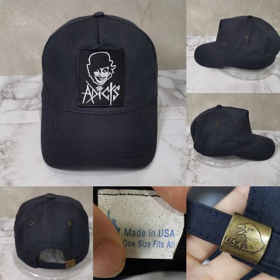 หมวก Made in USA แท้ 💯 สภาพดีมาก ทรงสวย ลายสวย ดีเทลสวย หายากน่าสะสมครับ