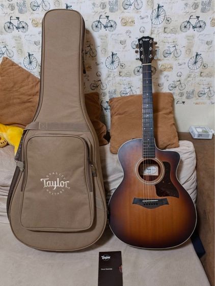 กีต้าร์โปร่ง Taylor 214 ce k sb