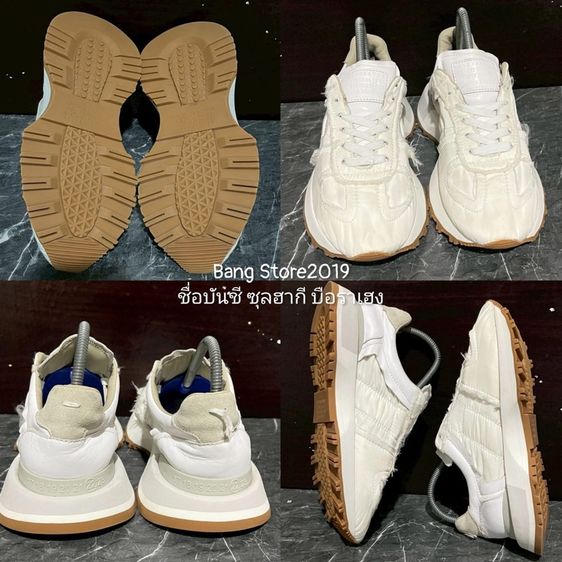 รองเท้า Maison margiela แท้ made in Italy 💯 เบอร์ 40 cm 25 คนเท้า 24.5-25.5 cm ใส่ได้ครับ สภาพใหม่มาก พื้นเต็ม ทรงสวย หายากน่าสะลมครับ รูปที่ 2