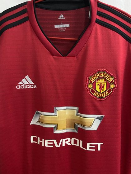 Man U เสื้อแมนยู เหย้า แขนสั้น ปี 2018 19 ของแท้ จากสนาม Old trafford รูปที่ 4