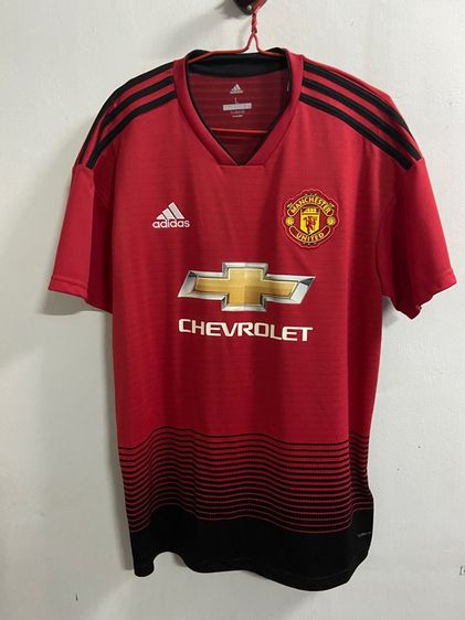 Man U เสื้อแมนยู เหย้า แขนสั้น ปี 2018 19 ของแท้ จากสนาม Old trafford รูปที่ 3
