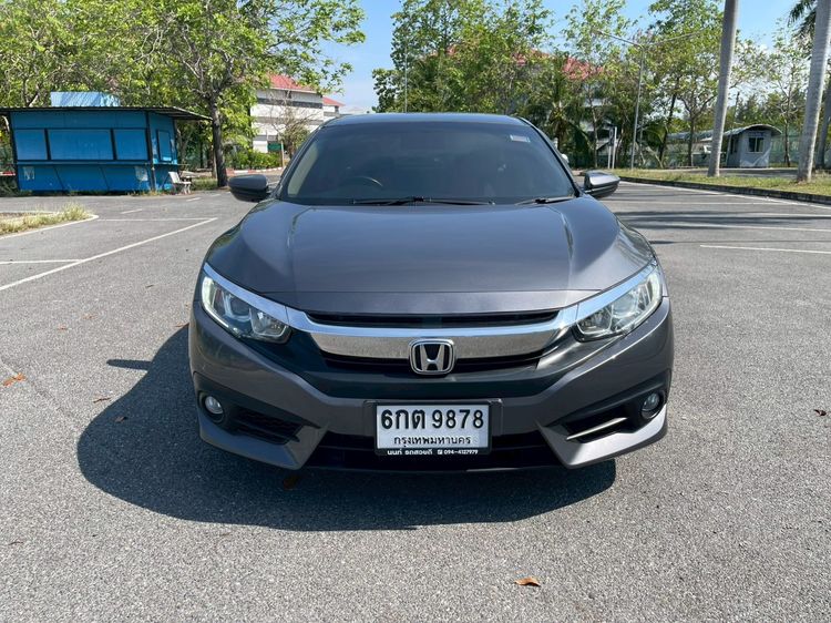 Honda Civic 2017 1.8 EL i-VTEC Sedan เบนซิน เกียร์อัตโนมัติ เทา รูปที่ 2