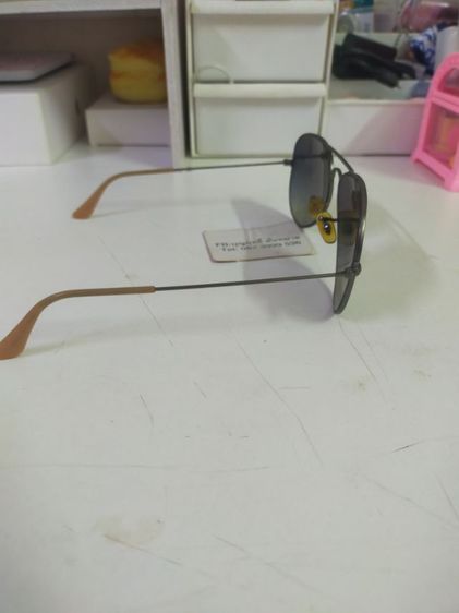 แว่นกันแดด Rayban 3025 029-71 AVIATOR 58 14 made in italy ของแท้สภาพดีเลนส์สวย เฟรมสีเทา รูปที่ 10