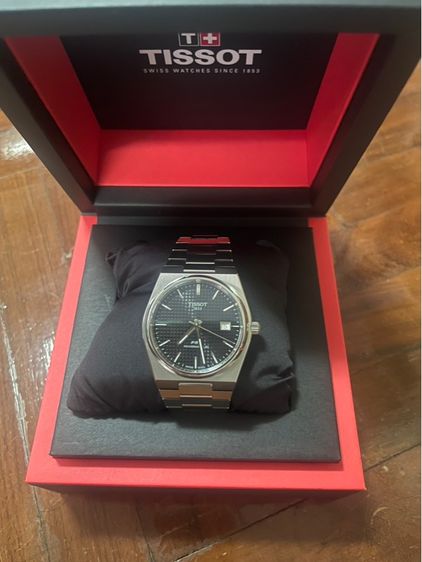 ดำ Tissot prx powermatic