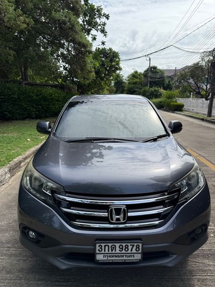 Honda CR-V 2013 2.0 S Sedan เบนซิน ไม่ติดแก๊ส เกียร์อัตโนมัติ เทา รูปที่ 2