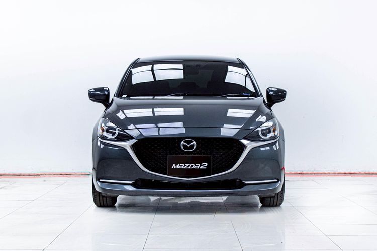 Mazda Mazda 2 2021 1.3 Skyactiv-G S Leather Sedan Sedan เบนซิน ไม่ติดแก๊ส เกียร์อัตโนมัติ เทา รูปที่ 4