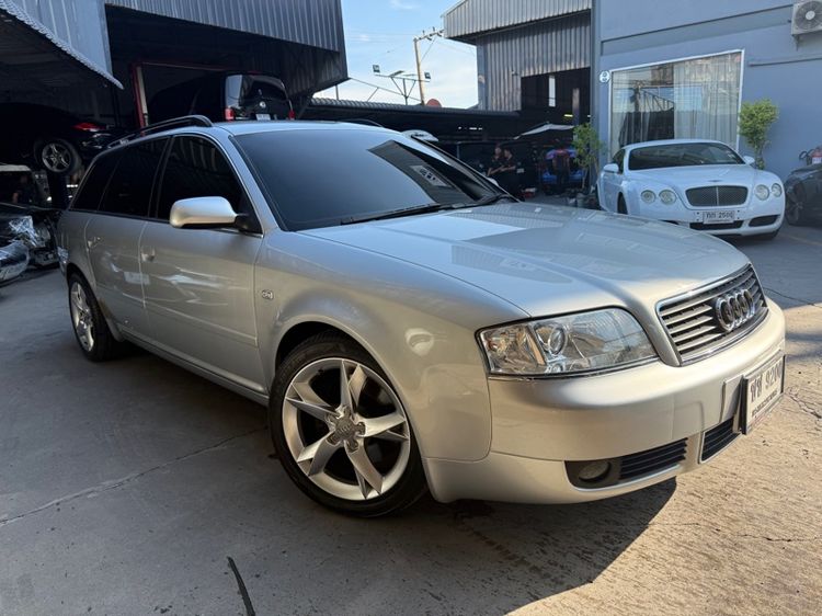 Audi Audi A6  2002 2.4 Van เบนซิน เกียร์อัตโนมัติ บรอนซ์เงิน