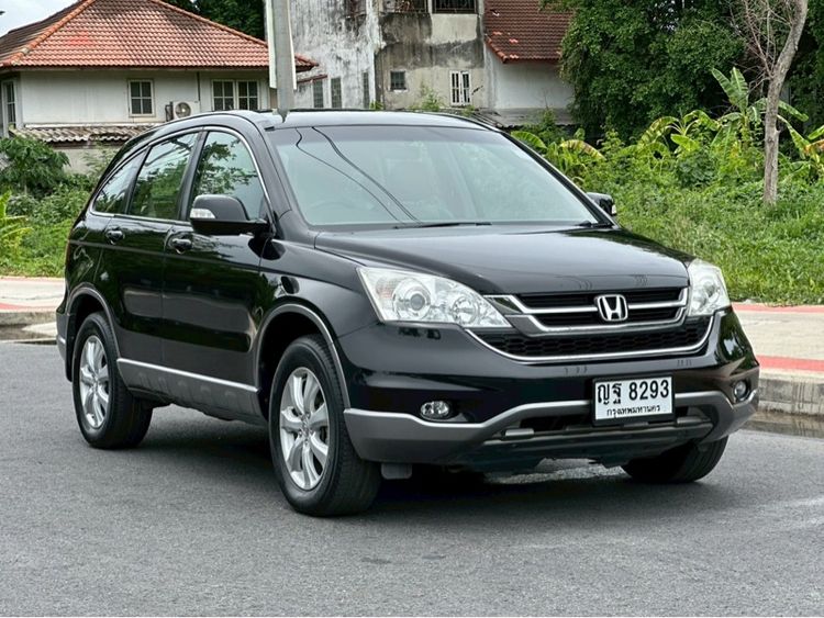 Honda CR-V 2010 2.0 E Utility-car ดีเซล ไม่ติดแก๊ส เกียร์อัตโนมัติ ดำ รูปที่ 2
