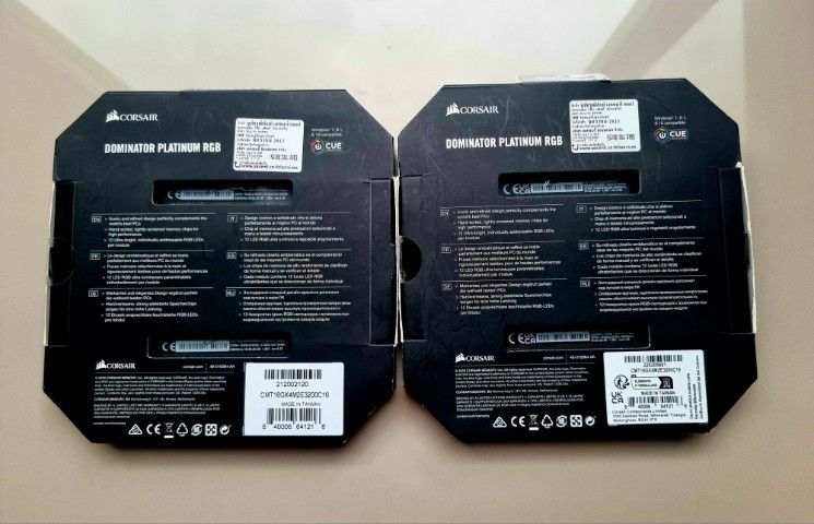 ขาย RAM CORSAIR DOMINATOR PLATINUM 16GB (2x8GB) DDR4 3200MHZ สภาพใหม่ รูปที่ 2
