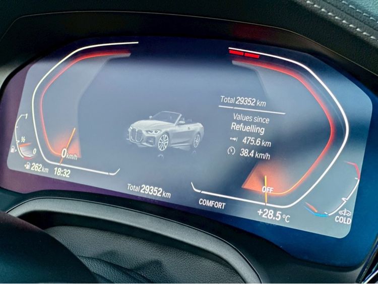 BMW Series 4 2023 430i Sedan เบนซิน ไม่ติดแก๊ส เกียร์อัตโนมัติ เทา รูปที่ 3