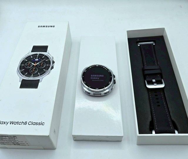 ดำ Samsung Galaxy watch8 Classic 46มม. ประกันต.ค. 69 แถมสาย