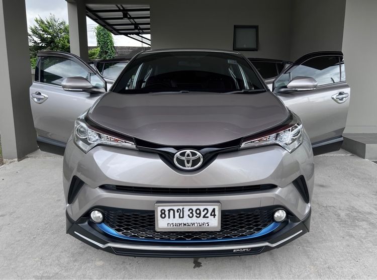 Toyota C-HR 2019 1.8 Mid Sedan เบนซิน ไม่ติดแก๊ส เกียร์อัตโนมัติ เทา รูปที่ 4