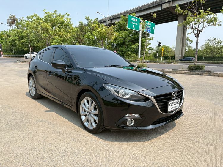 Mazda Mazda3 2014 2.0 S Sports Sedan เบนซิน ไม่ติดแก๊ส เกียร์อัตโนมัติ ดำ รูปที่ 2
