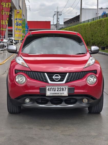 Nissan Juke 2014 1.6 V Sedan เบนซิน ไม่ติดแก๊ส เกียร์อัตโนมัติ แดง รูปที่ 2