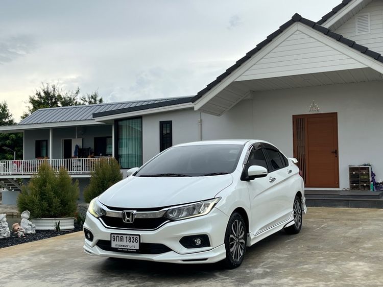 รถ Honda City 1.5 Sv i-VTEC สี ขาว