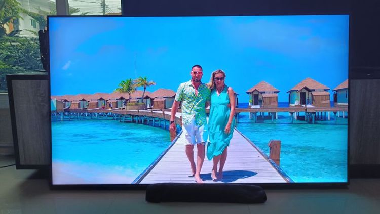 Samsung SMART TV 65 นิ้ว 4k UHD จอบางไร้ขอบ ปี 21 (series 8) ไม่มีขาตั้ง รูปที่ 2