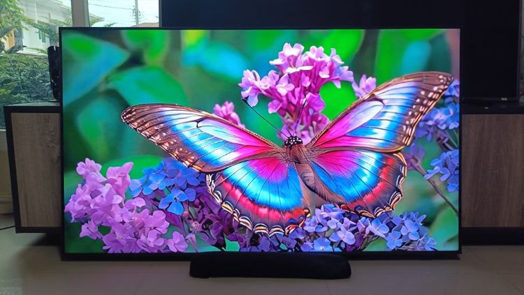 Samsung SMART TV 65 นิ้ว 4k UHD จอบางไร้ขอบ ปี 21 (series 8) ไม่มีขาตั้ง รูปที่ 3