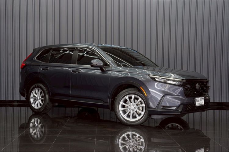 Honda CR-V 2023 1 5 Turbo EL 4WD Utility-car เบนซิน ไม่ติดแก๊ส เกียร์อัตโนมัติ เทา รูปที่ 3