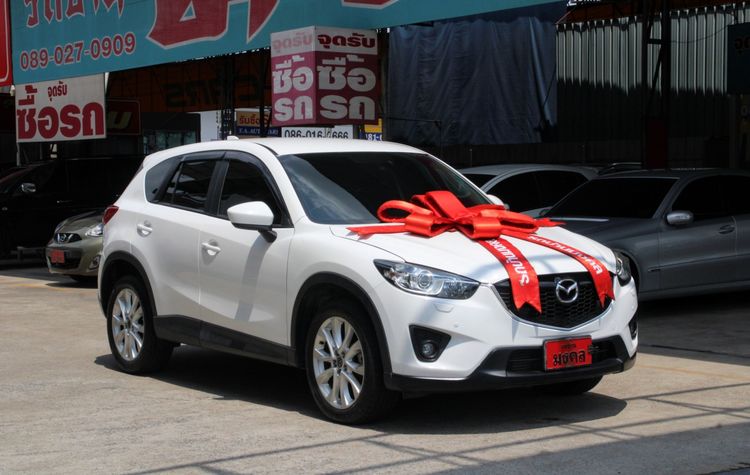 รถ Mazda CX-5 2.2 XDL 4WD สี ขาว