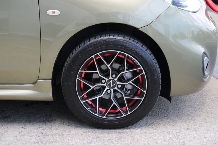 Nissan March 2014 1.2 EL Sedan เบนซิน ไม่ติดแก๊ส เกียร์อัตโนมัติ เขียว รูปที่ 3