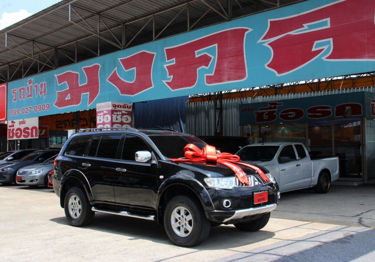 Mitsubishi Pajero Sport 2011 2.5 GT 4WD Utility-car ดีเซล ไม่ติดแก๊ส เกียร์อัตโนมัติ ดำ รูปที่ 3