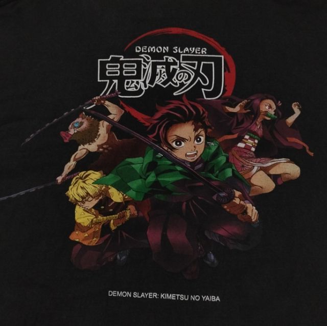เสื้อยืด ดาบพิฆาตอสูร Demon Slayer - Kimetsu no yaiba มือสอง ส่งฟรี รูปที่ 2